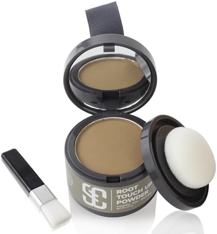 SOVONCARE Hairline Powder - Root Touch Up & Gray Hair Concealer for Men and Women, Instantly Covers Thinning Hair and Bald Spots, Natural-Looking Coverage Medium Blonde