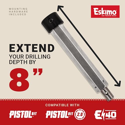 Eskimo® Hex Auger Extension, 8 inch, Augers, Aluminum by Eskimo - Image 5