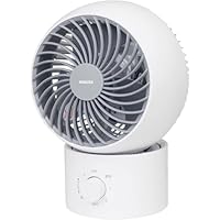 山善 15cm首振りサーキュレーター 静音モード搭載風量3段階 ホワイトグレー Amazon | 山善 15cm首振りサーキュレーター (静音モード搭載