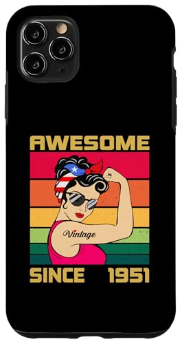 ���B���e�[�W 1951 �a�����v���[���g �����p 75�� 1951�N���܂� �X�}�z�P�[�X iPhone 11 Pro Max �p
