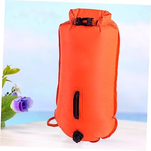 Bouée de natation avec pochette étanche et compartiment imperméable design visible - 7
