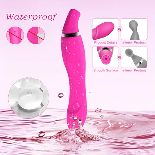 Plug en silicone rose 21 cm A8d pour l'exercice en couple - 7