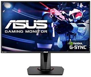 ASUS VG278QR 27” Gaming Monitor 165Hz Full HD (1920 x 1080) 0.5ms G-SYNC Eye Care DisplayPort HDMI DVI