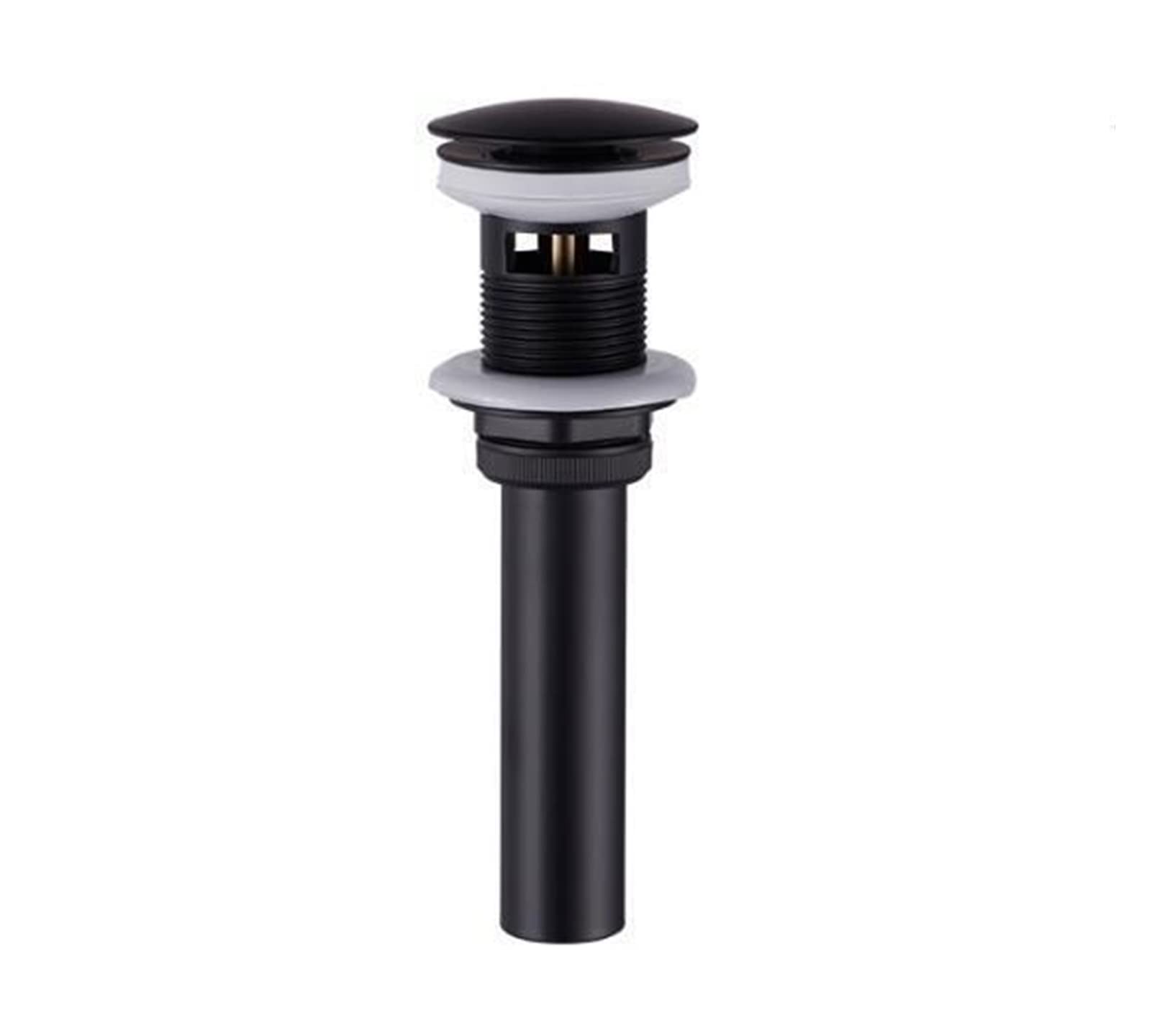 Cudtapi With Overflow Bathroom Faucet Basin Faucets Modern Black Bathroom Mixer Tap Brass Washbasin Faucet Single Handle Hole Elegant Crane For(With Overflow)
