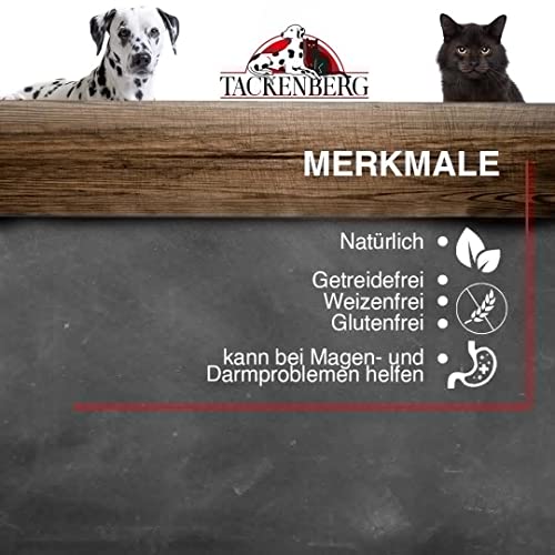Bio-Hundefutter Tackenberg mit Lachs, Reis und Fenchel