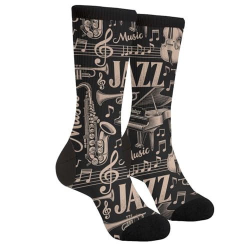 Funny Jazz Socks