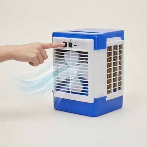 Image of Drumstone (3 YEAR WARRANTY) Desert Air Cooler for Home & Office with High Air Delivery, Large Water Tank, Powerful Cooling Fan, Portable Room Cooler with Multi Direction Air Flow & Durable Body