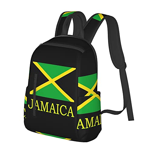 SWEET TANG Jamaican Flag black Backpack Casual Sackpack Beach Bag Daypack Multi-Purpose Women Men Unisex2