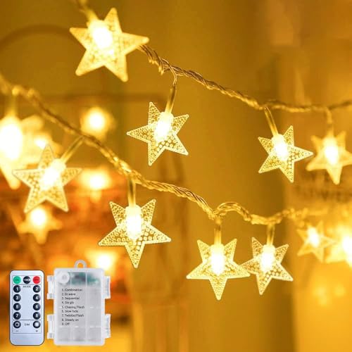 Brightown Star String Lights Battery Operated - Detailed View
