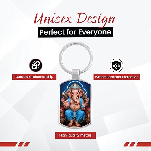 Image of Premium Printed Metal Keychain for Men & Women | High-Definition Artwork Print | Durable Key Ring for Car, Bike, Home & Office Keys | Stylish Decorative Key Holder Gift