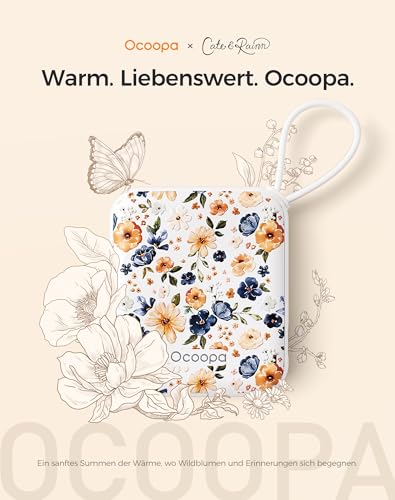 OCOOPA Handwärmer Elektrisch 2er Set, 3 Stufen, Taschenwärmer Wiederverwendbar, 7H Lange Wärme, Bis zu 52°C, Schnell Aufgeheizt… – Ansicht 2