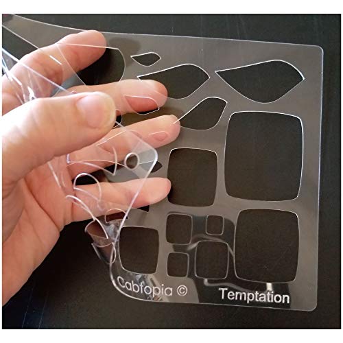 Cabtopia - 3 Lapidary Jewelry Design Templates"Strength","Temptation","Winsome" #TOP4