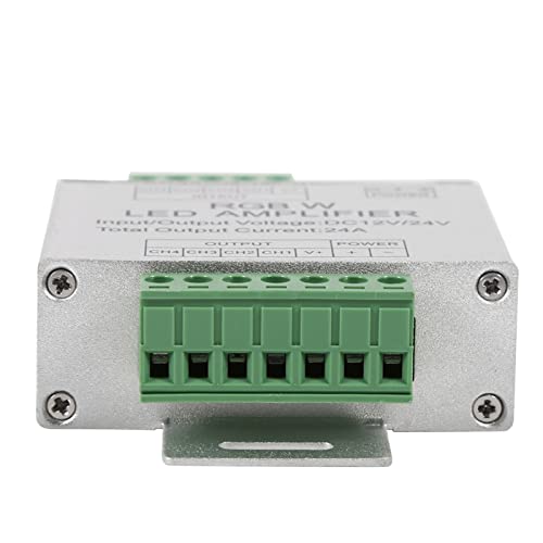 Ejoyous Amplificador LED de Controlador LED RGBW, Amplificador RGBW, para Luces de Tiras para Vacaciones