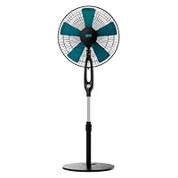 Cecotec Standventilator EnergySilence 560 Max Smart 45 W, 16 Zoll Durchmesser, 5 Flügel, 12-Stunden-Timer, LED-Bildschirm, Touch-Steuerung, 3 Geschwindigkeiten, Automatische Oszillation