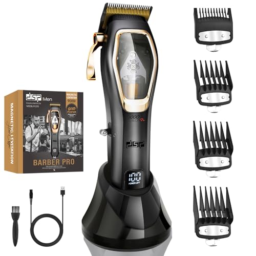 DSP Pro Cordless Hair Clippers, 9000 RPM, Ceramic Blades