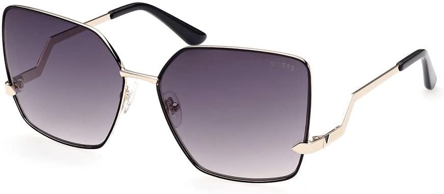GUESS Oversized Square Zigzag Sunglasses