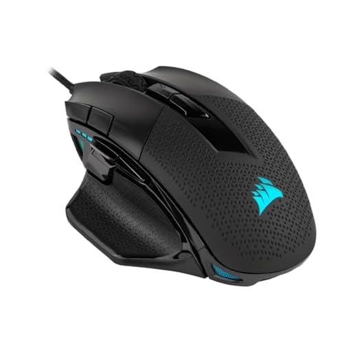 Corsair NIGHTSWORD RGB Mouse Gaming Ottico 18000 DPI Regolabile, Nero