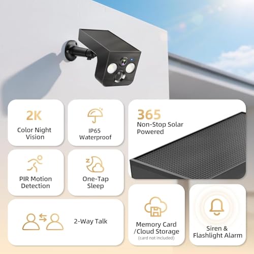 Security Camera Outdoor 2-Way Audio
