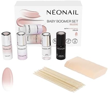 NEONAIL Zestaw Baby Boomer Set NUDE