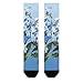CMQHYF Knee High Socks, Fashion Print Do Not Forget Me Crew Socks for Athletic, Travel, Or As A Unique Fashion Accessory