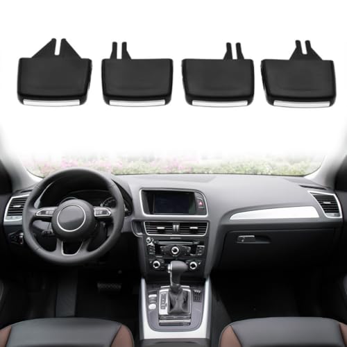 4PCS Front A/C Air Vent Outlet Tab Clip Repair kit for Audi Q5 2009-17 SQ5 2014 2015 2016 2017