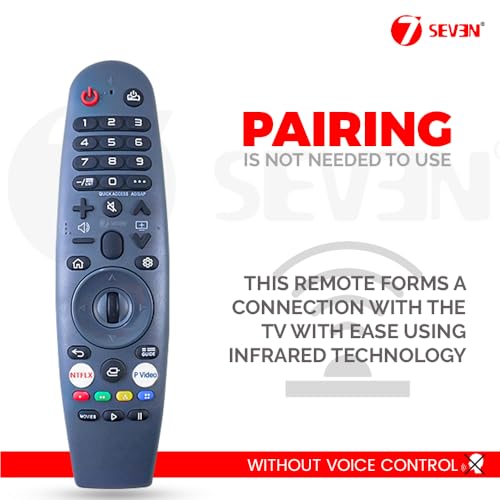 Image of 7SEVEN Compatible of Compaq WebOS Tv Remote Original HUEQ A Series Suitable for 32 43 50 55 Inch Ultra HD Smart 4K Magic Remotes Control Non Voice Command