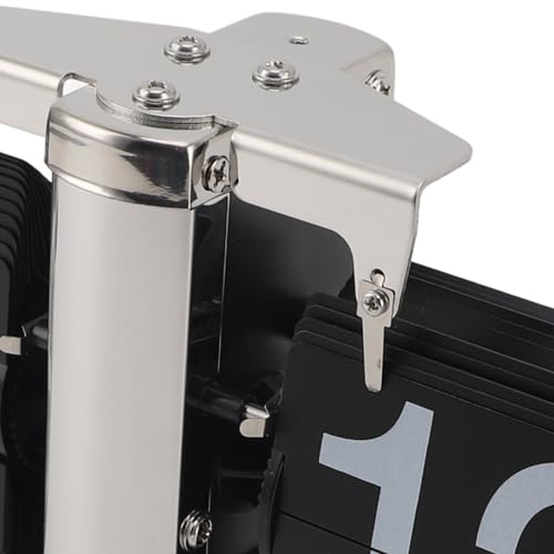 Relógio Flip Desk, Retro Flip Down Relógio Com Luz Ambiente, Alimentado a Pilhas Digital Retro Autom