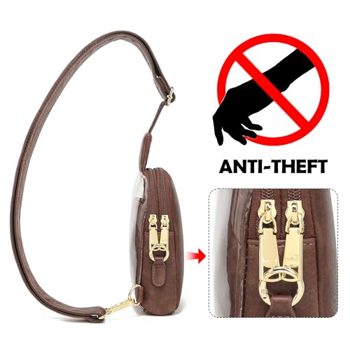 Image of Sling Bag for Women Cross Body Small Bag Anti Theft Phone Purse Touchscreen Travel Gifts for Woman
