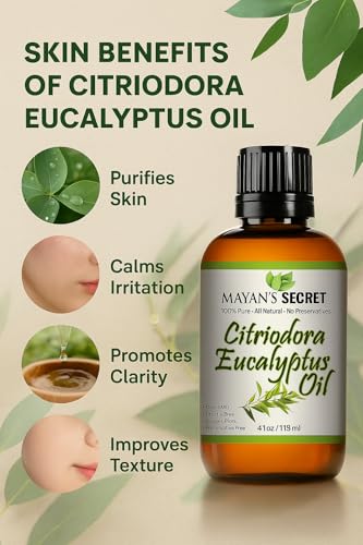 Aceite Esencial de Eucalipto Citriodora 4 OZ Puro miniatura 2