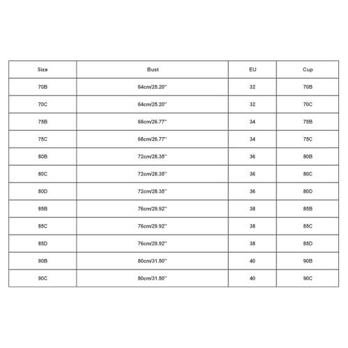 Women's Lightly Padded Balconette Bra Lace Demi Balcony Push Up Underwired Bralette - Image 4