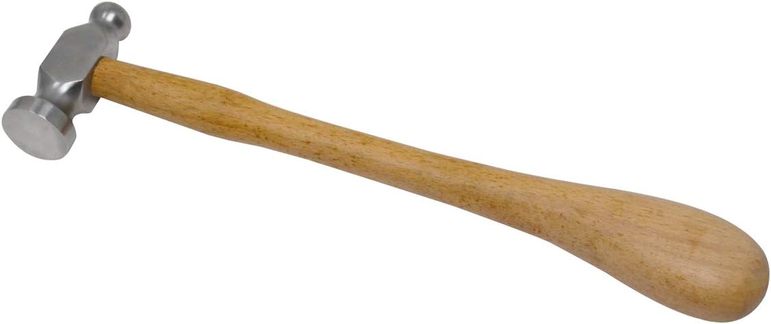 1″ Chasing Hammer 25 mm Face Jewelry Making Metal Forming Flattening Tool