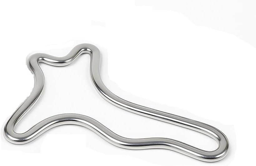 Professional Body Sculpting Metal Therapy Massage Tool Set, 3 Pieces, Colombian Made, Silver - Image 4