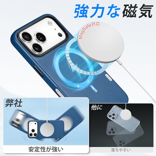SHIELDON iPhone 17ProMax 対応 ベーシックケース 本革レザー の商品画像 4