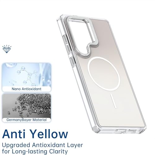 Coque Samsung S24 Plus rigide noire pour éviter les chutes avec son support