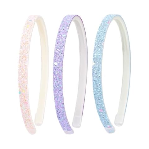 Pack of 3 Glitter Headbands for Girls Cover
