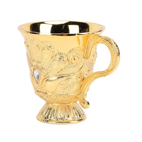 Copo de Vinho retrô Decorativo, Copo de Vinho, Cálice de Metal, Taça de Vinho para Festa, Banquete,