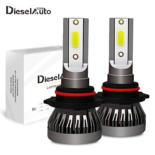 9005 HB3 H10 Mini Bombilla LED Faro 36W 6000LM Luces Led 6000K Xenon Blanco COB Chip