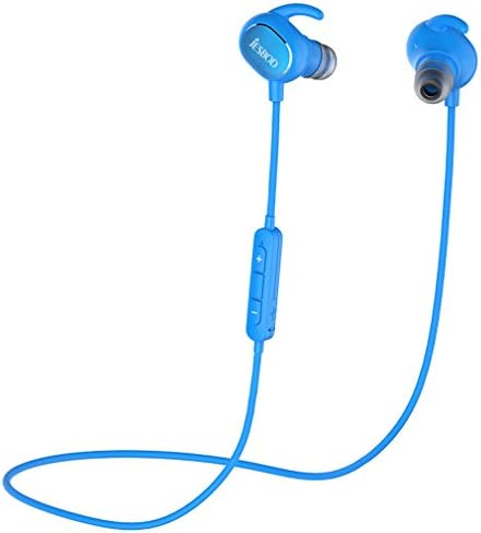 JESBOD Wireless 4.1 Bluetooth Noise Cancelling Headphones with Mic - Blue