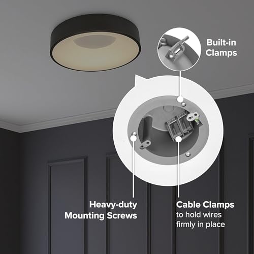 Maxxima MEW-J1051R-10 18 Cu. Inch Pvc Old Construction Ceiling Electrical Junction Box thumb #4