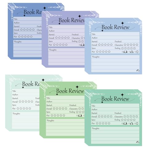 Bloc-notes autocollantes 300 pages à forte adhérence pour suivi de lecture efficace et coloré