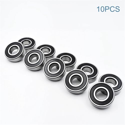 Roulement à billes 6202 2RS 15x35x11mm en acier chromé haute précision - 4