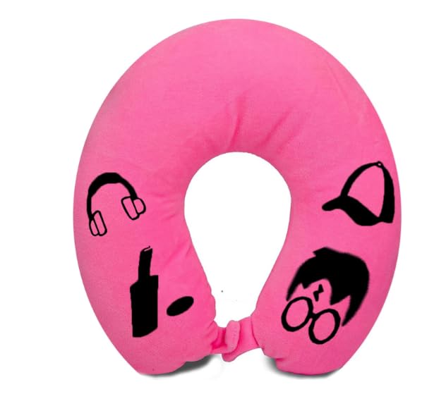 Image of Velvet Soft Special Cool Design Edition U Shape Neck Pillow for Men & Boy