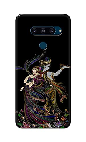 Image of Lord Radha and Krishna Hard Back Case Cover for LG V40 ThinQ, V405QA7, V405UA, V405TAB, V405UA0 Back Cover -(J5) VNS2223