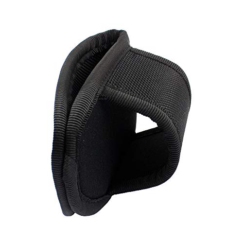 Rocotactical Open Top Compact Light Holder, 1680 Denier Ballistic Nylon, Duty Belt D Cell Light Carrier Case #TOP5