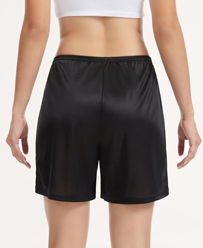 Image of GYS Women's Slip Shorts, Anti Chafing Culotte | Smooth anti-chafe, Quick dry, Lightweight, Tagless, Adjustable waist, Under dress & lounge