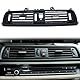 HISports Frontluftgitter F10 F11 F18 Kompatibel mit 5er F10 F11 520 523 525 528 530 535 550 2010-2016 Lüftungsgitter Klimaanlage Vorne Auto Front AC Vent Ersatzluftkonsole Lüftungsgitter