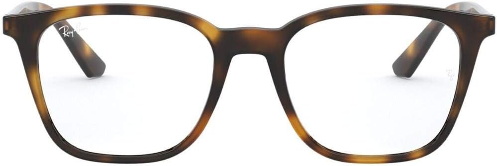 Ray-Ban Unisex Rx7177 Square Prescription Eyeglass Frames
