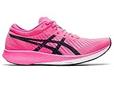 ASICS Women's Metaracer Running Shoes, 9.5, HOT Pink/French Blue