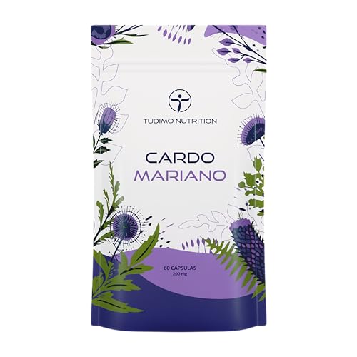 Cardo Mariano Vegan 6000mg Equivalente 200mg (80% Silimarina) Extracto de Silybum Marianum - 60...