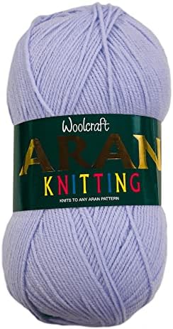 Aran 400g Wool/Knitting Yarn (Cream 400 